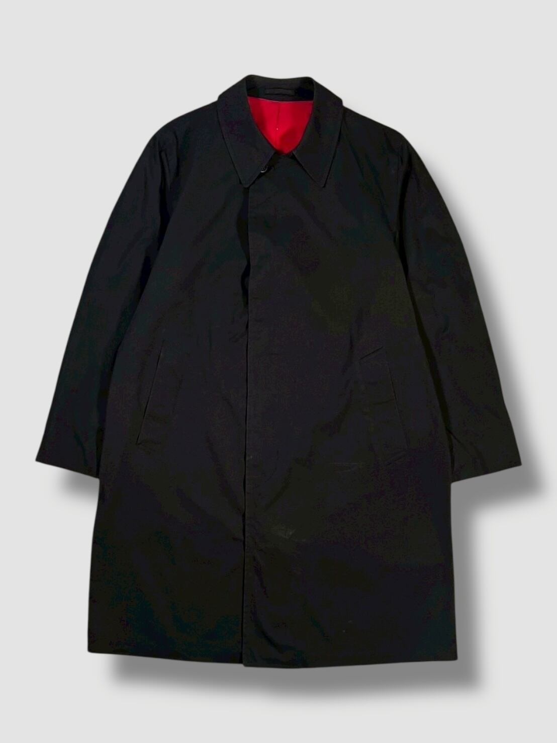 60's “LONDON FOG” Balmacaan Coat with UNION TICKET | RENGA
