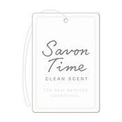 CARALL(カーオール) 晴香堂 車用 芳香剤 サボンタイム プレート 3個パック マイルドコットン 9gx3個 3544