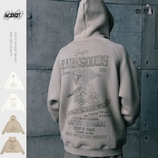 ストリート 裏起毛 GRAF&WU AK47天使 ジップパーカー T1176