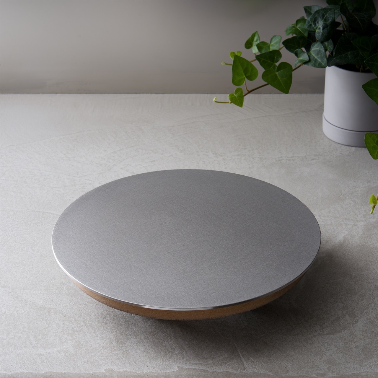 ステンレス鉢キャスター付 ホットバイブレーション仕上