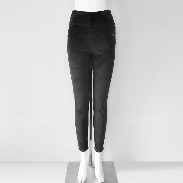 ayane 】 アヤン カワウソ ストレッチ ベロア レギパン レギンス