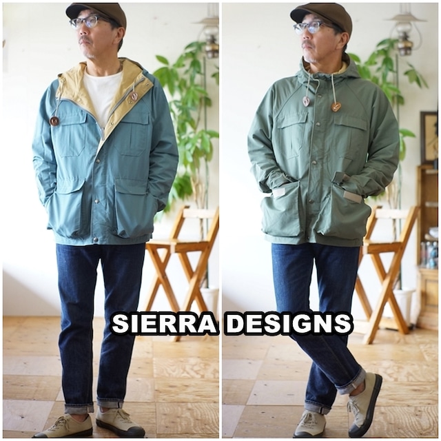 SIERRA DESIGNS　シエラデザインズ　ショートマウンテンパーカー　ロクヨンクロス　アウトドアジャケット　621002　SHORT MOUNTAIN PARKA