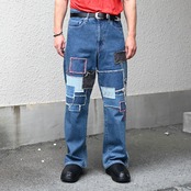 クオンサシコギャルズスウェット、デニムパンツ新作コーディネート