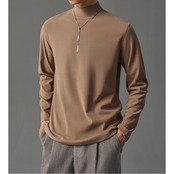 モックネック 長袖カットソー af0421