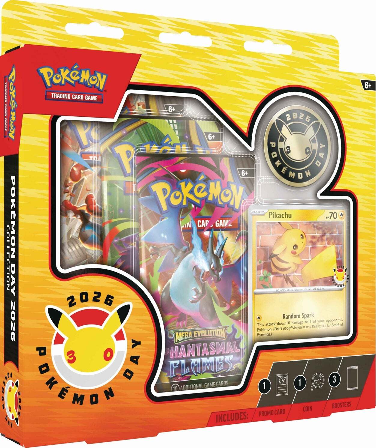 海外限定・新品未開封 ポケカ 30周年 Pokémon Day 2026 #7 Pokémon Day 2026 Collection ポケモンカード 30周年記念 ピカチュウ