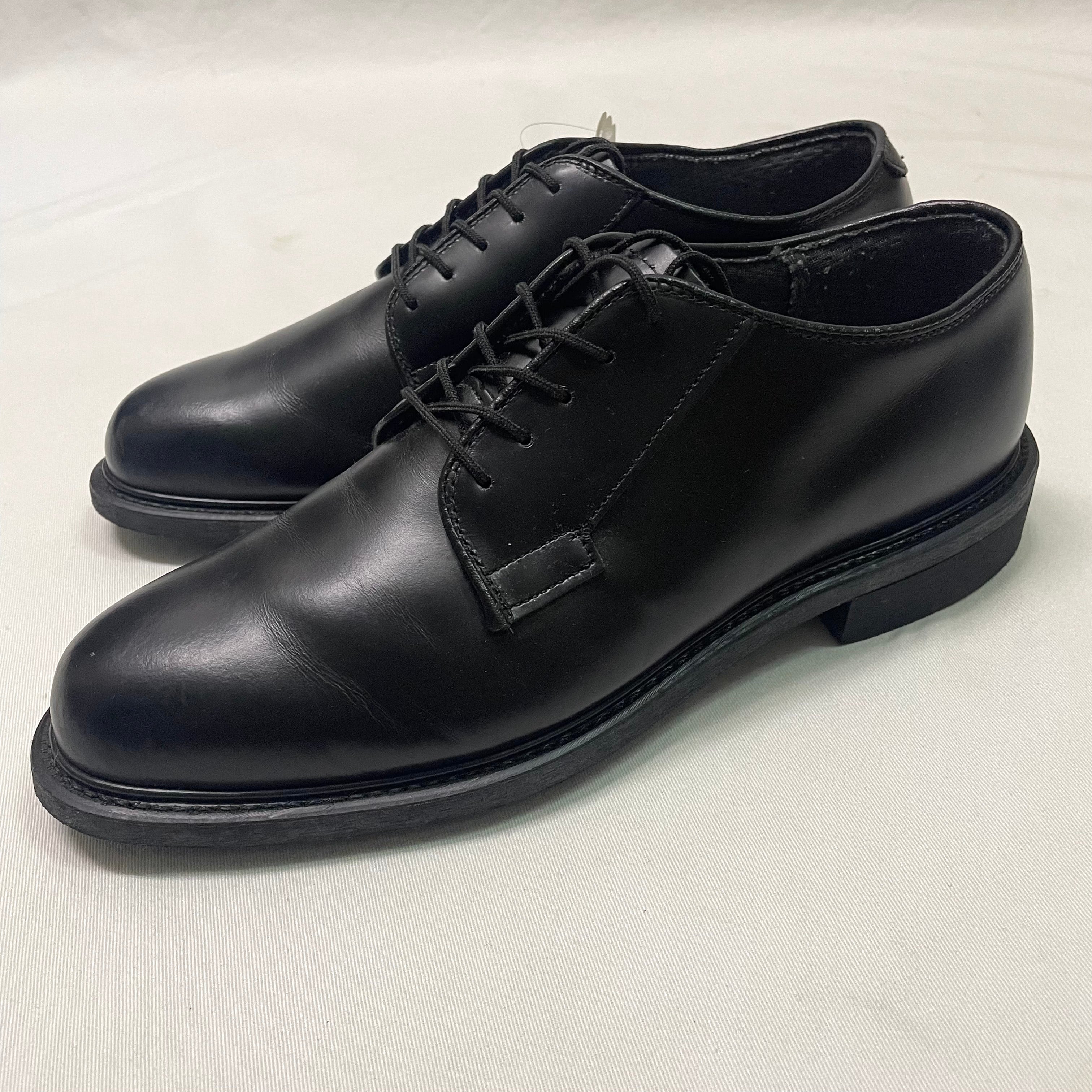 06's U.S.NAVY SERVICE SHOES BATES SIZE 7 1/2 D MINT CONDITION