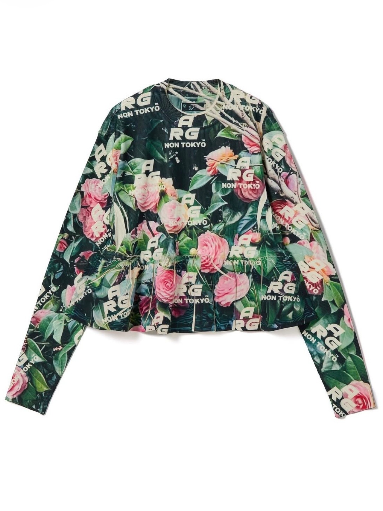 【26AW】NONTOKYO ノントーキョー / トップス / DIRECT PRINT RIB GATHER C/S - 6