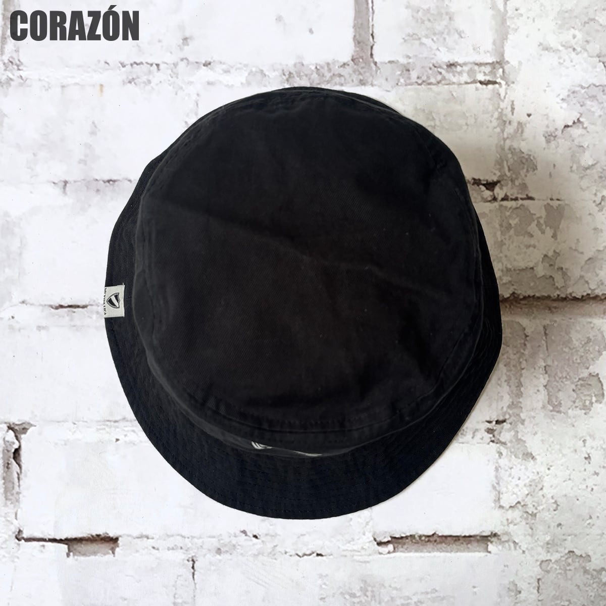 CORAZÓN CORAZON ロゴ バケットハット ブラック | CORAZON OnlineShop