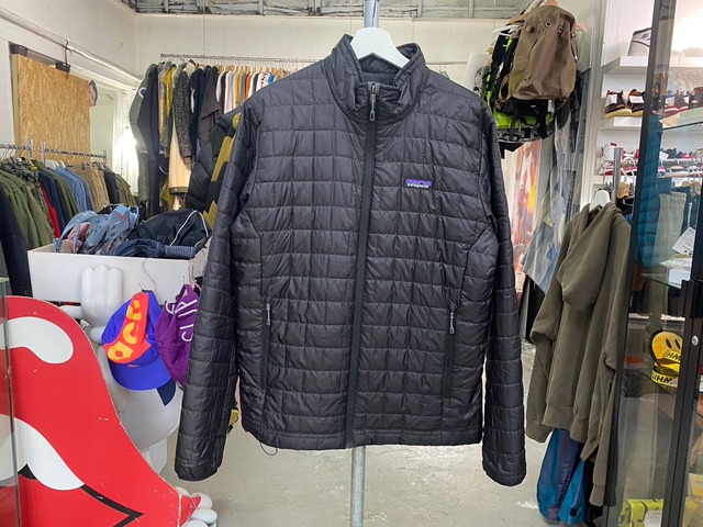 均一SALE!! PATAGONIA NANO PUFF JACKET BLACK MEDIUM 92771