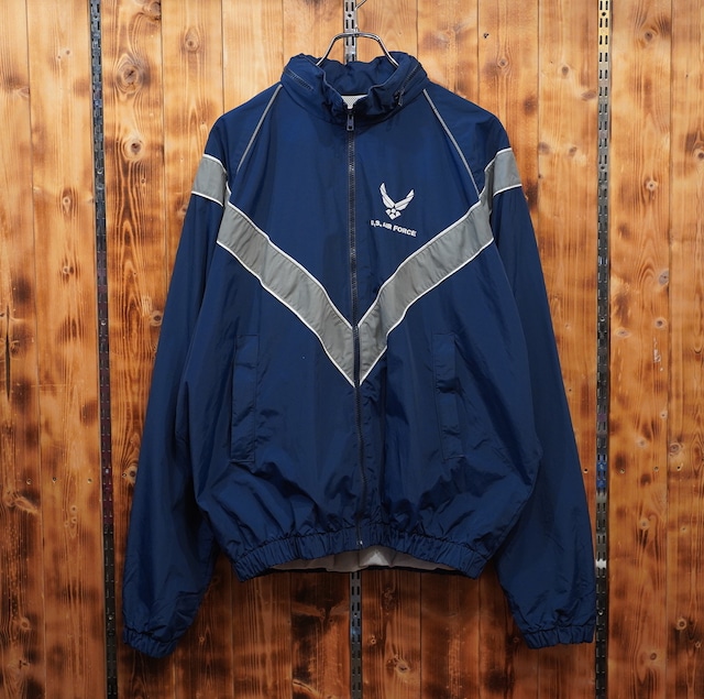 U.S.AIR FORCE PTU トレーニングジャケット S long /米軍 ミリタリー usaf