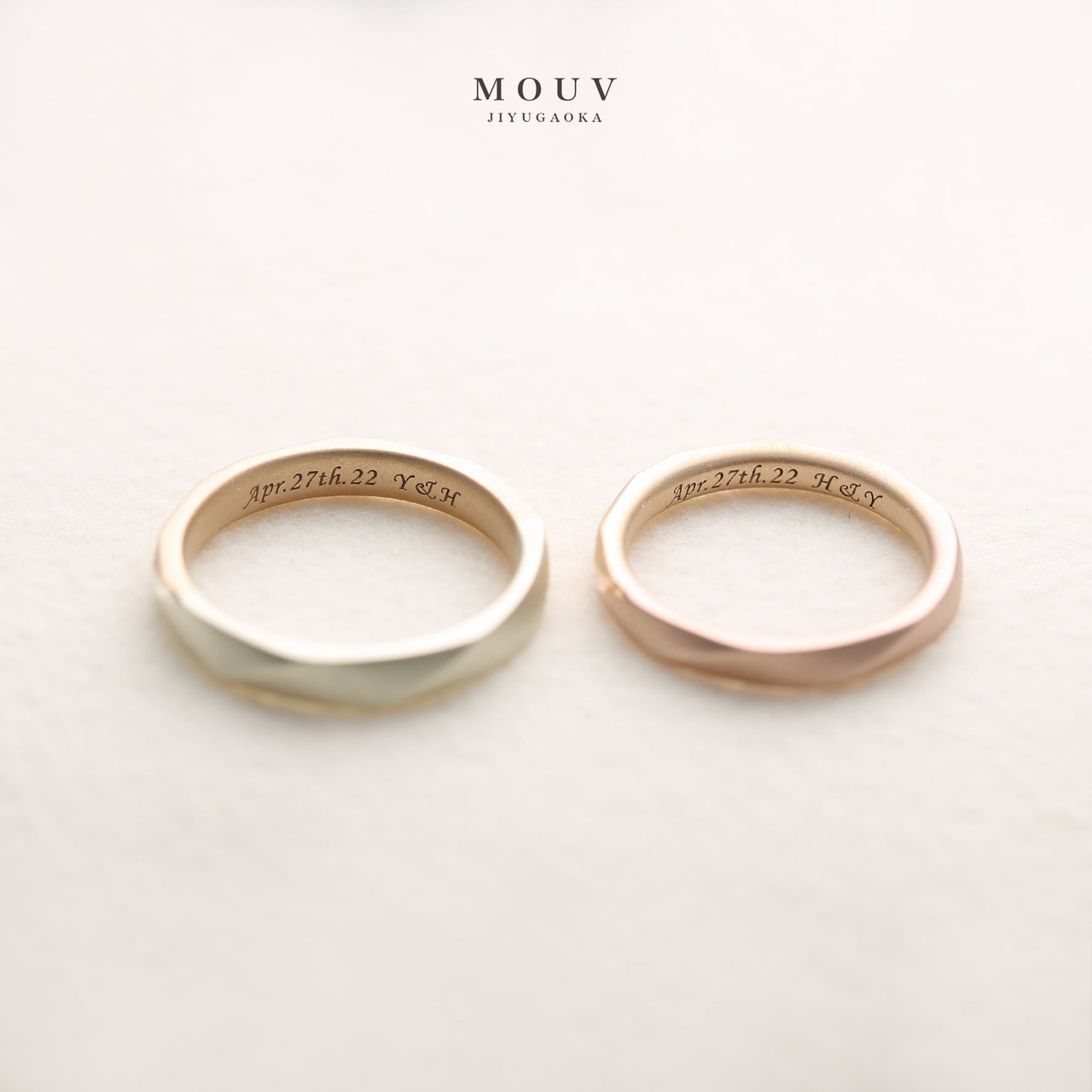 事例|六角ねじりライン+荒鎚目