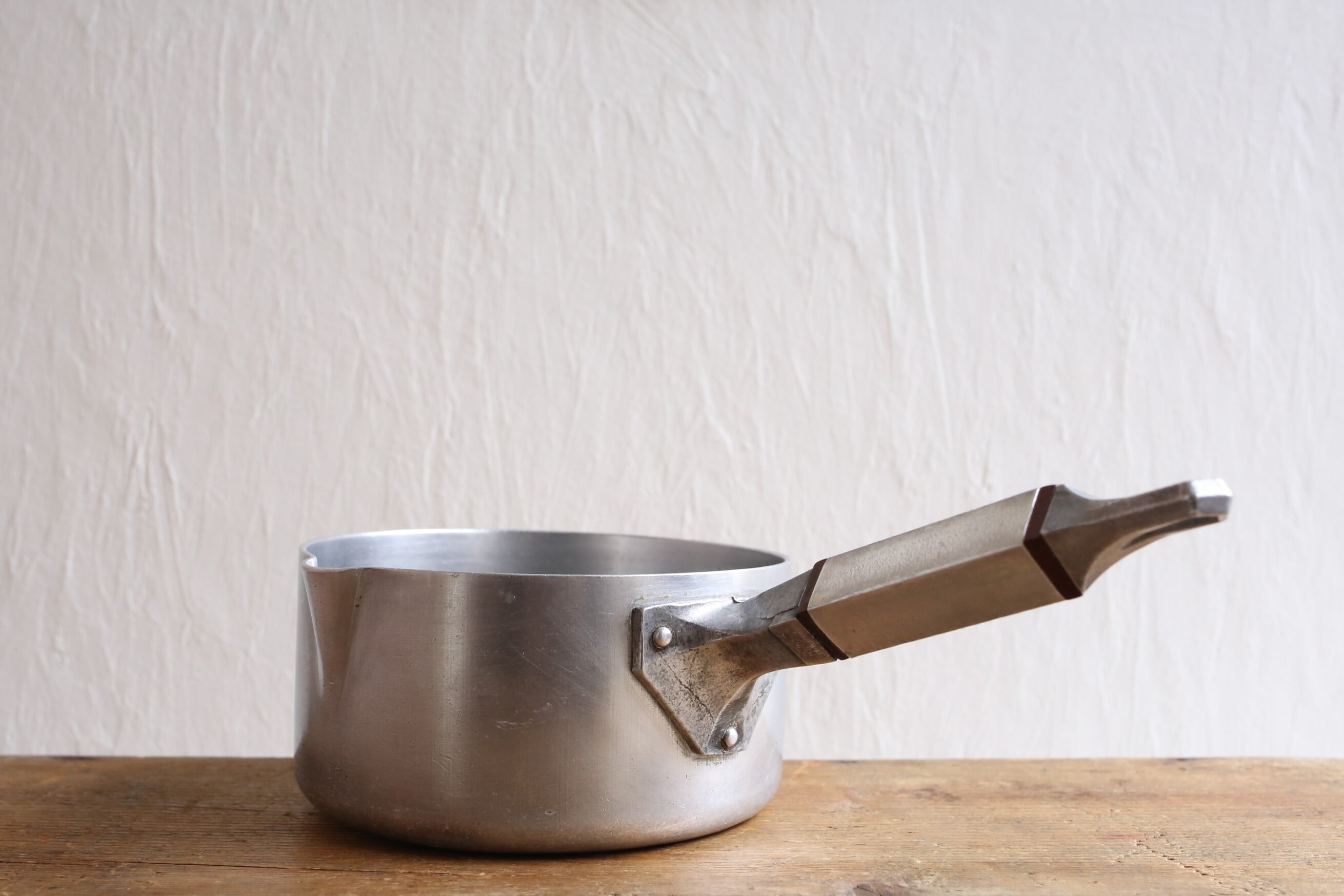 ヴィンテージ デッド 未使用*グリーントカパー*古い 純銅 両手鍋 パン