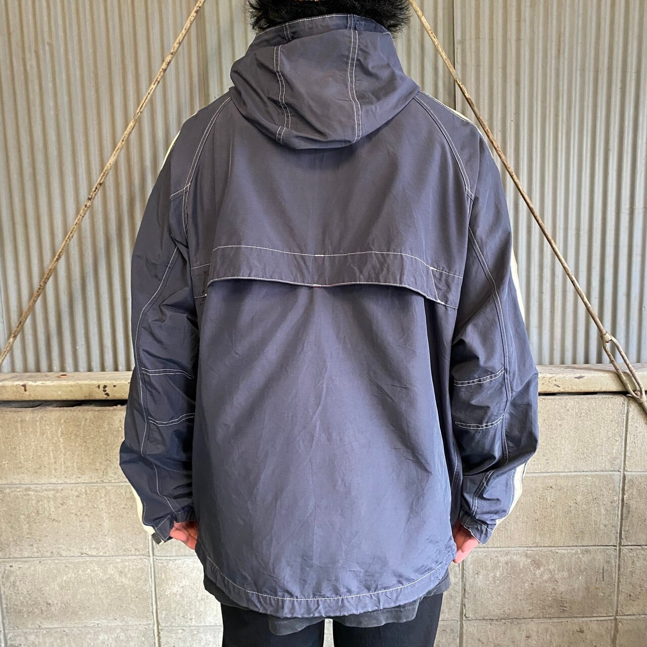 00s y2k old navy shell jaket マウンテンパーカー