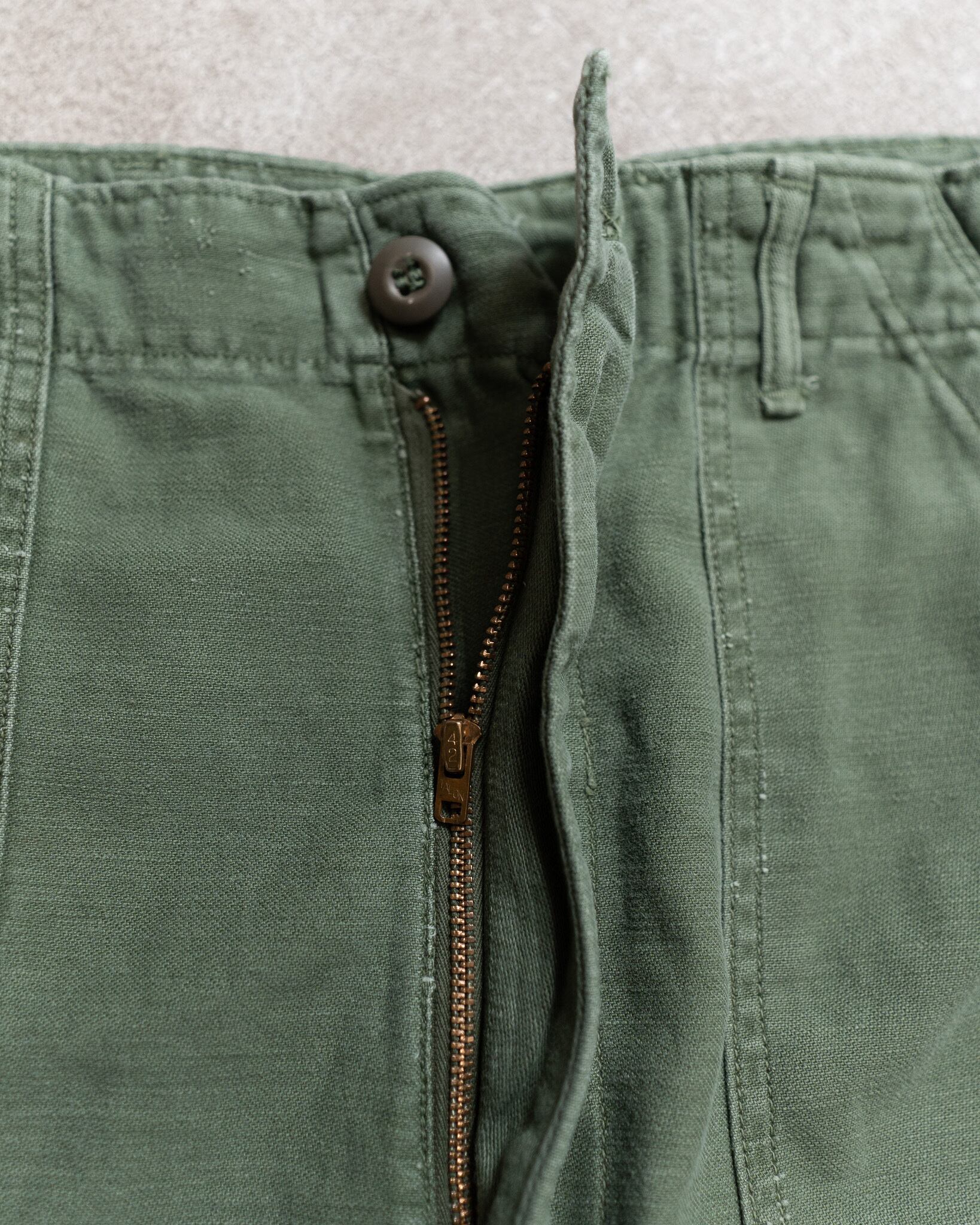 32×33】U.S.Army Utility Trousers OG-107 実物 米軍 ベイカーパンツ