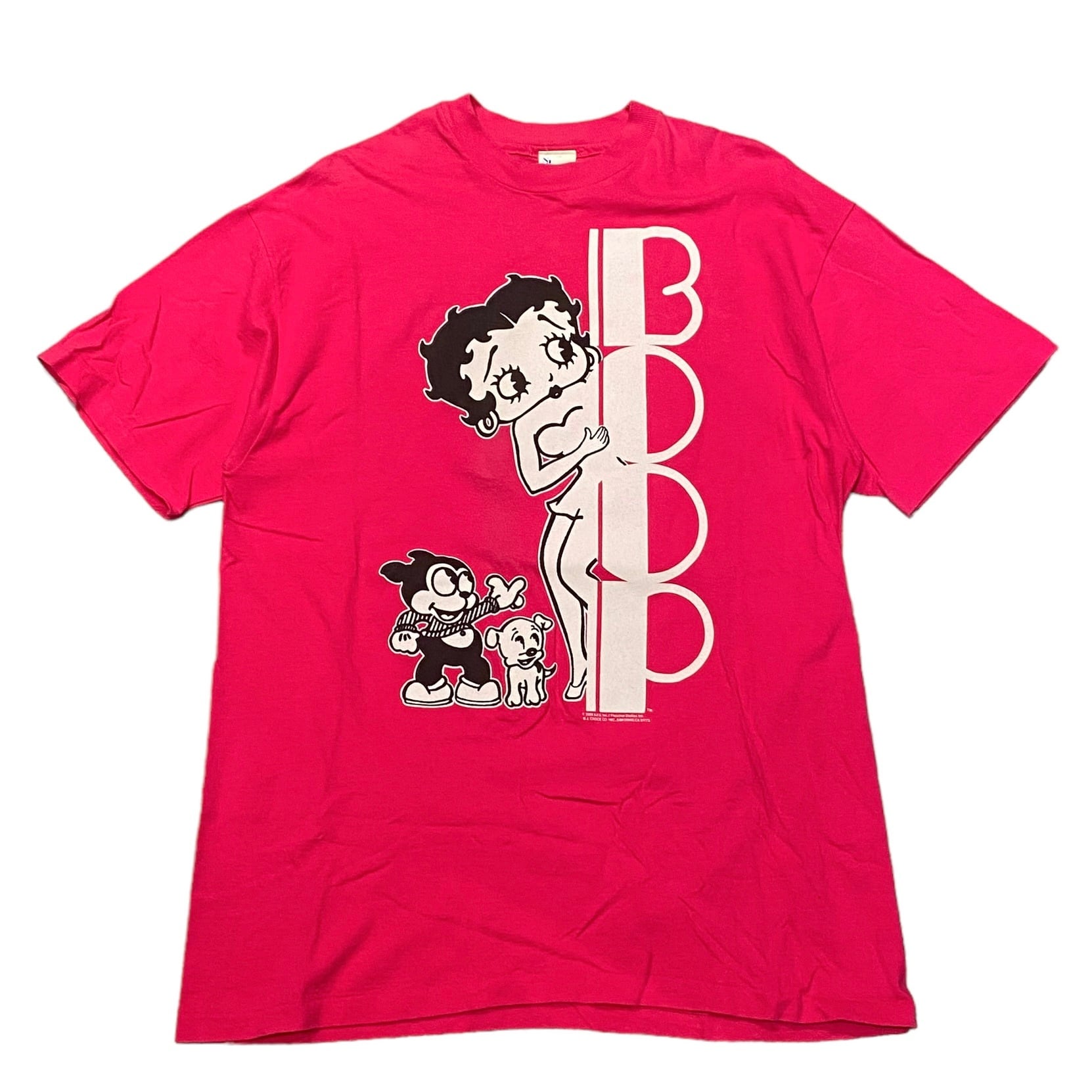 90年代 SOF Tee BETTY BOOP ベティブープ キャラクタープリントTシャツ USA製 メンズXL ヴィンテージ /eaa347206