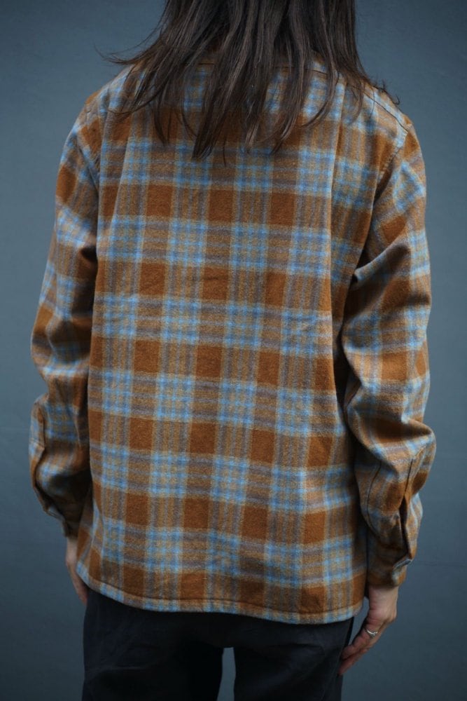 PENDLETON Vintage open collar wool shirt [1970s-] Vintage Wool