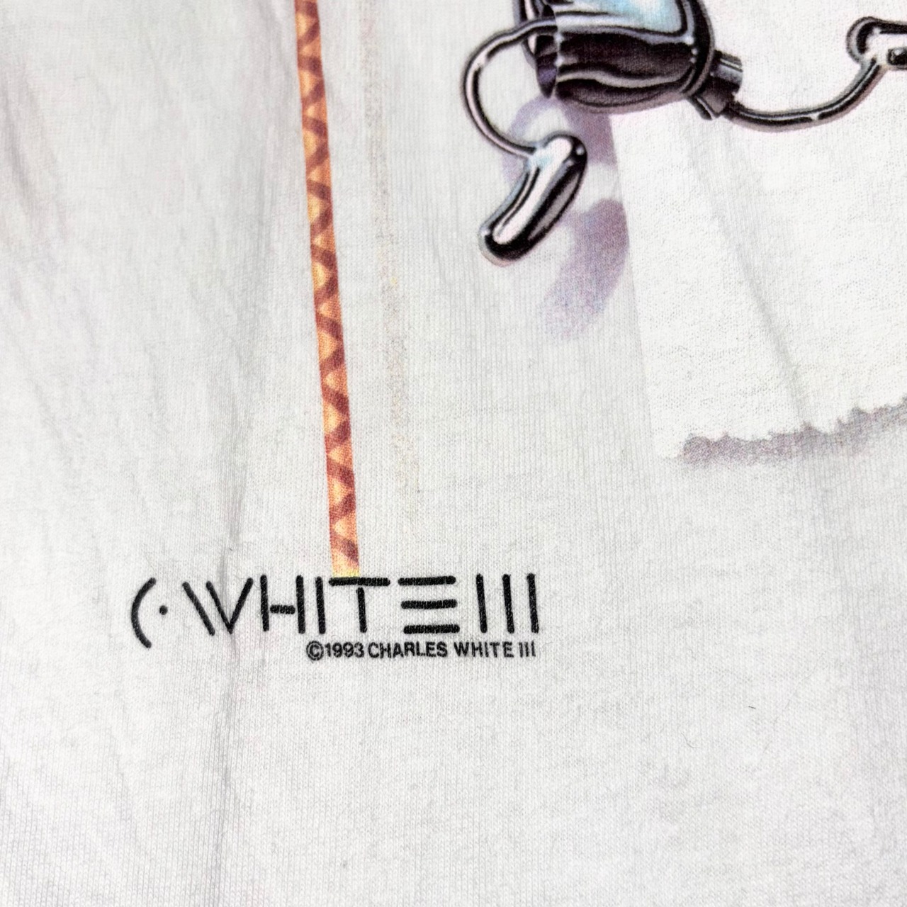 vintage 1993’s CHARLES WHITE Ⅲ art tee