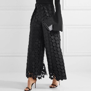 Polka Dot Black Pants / ポルカ ドット ブラック パンツ　