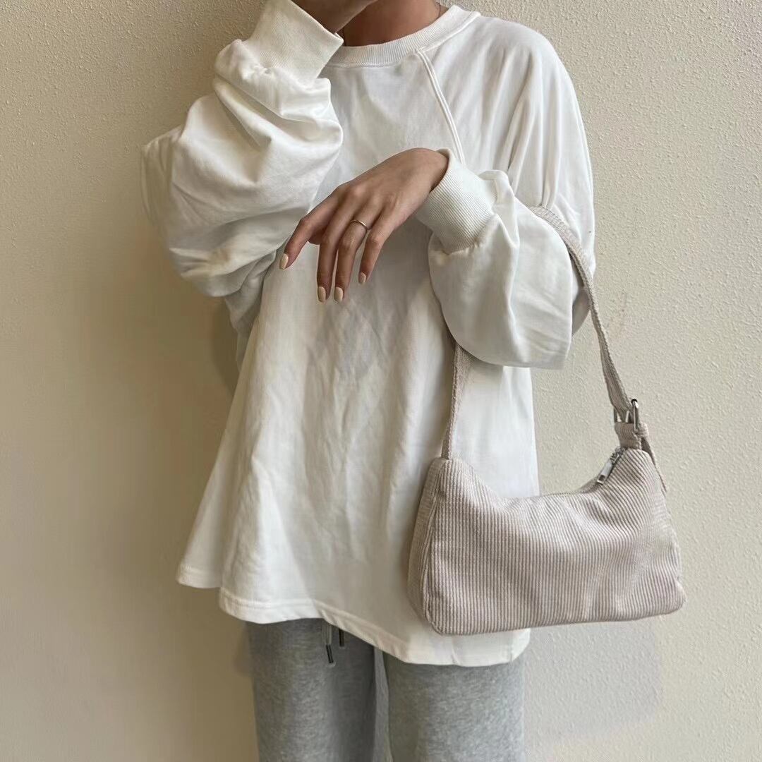 コーデュロイ　ハンドバッグ　AS119-8101-1