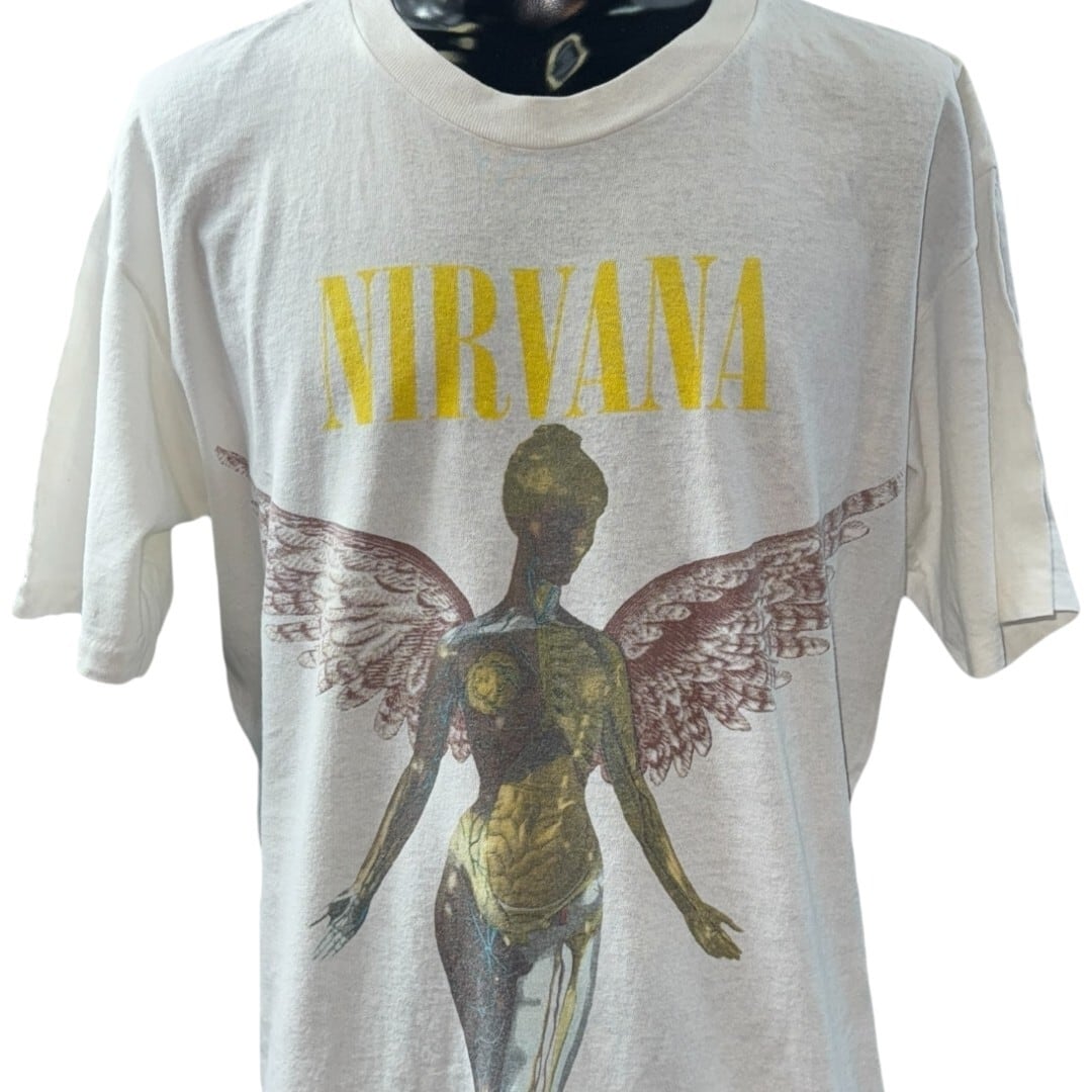 NIRVANA】ニルヴァーナ In Utero 90's Vintage Tシャツ XL相当