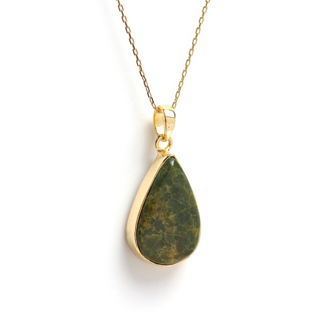 【MARKET】SINGLE STONE NECKLACE 0073