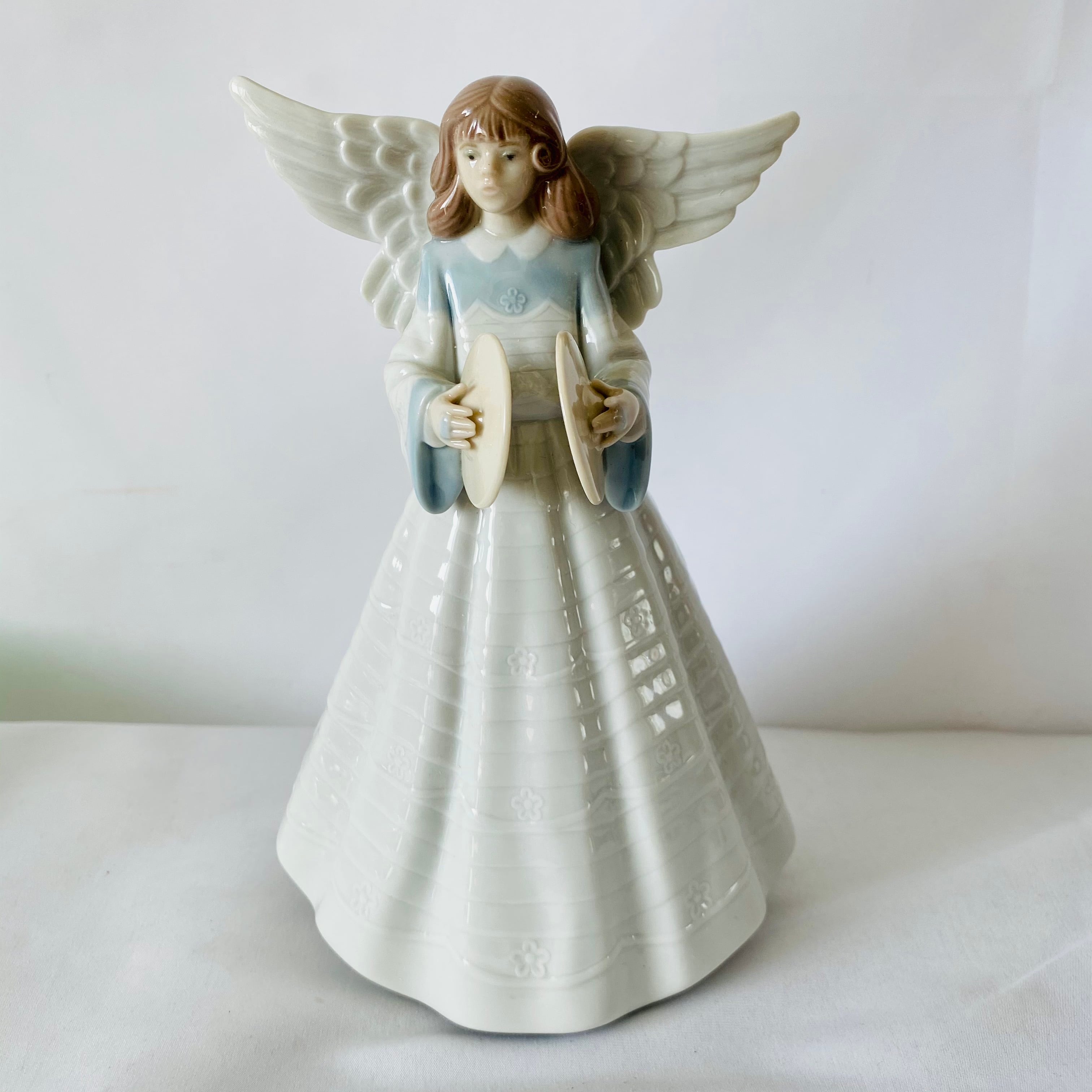 ☆絶盤☆美品☆リアドロ Lladro【天使のシンバリスト】フィギュア