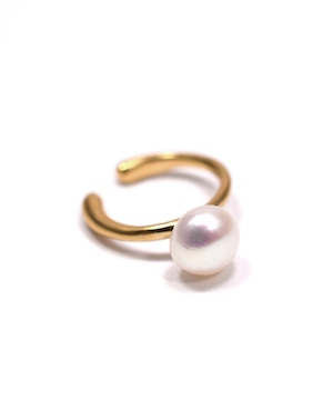 Pearl / Earcuff - K18gp