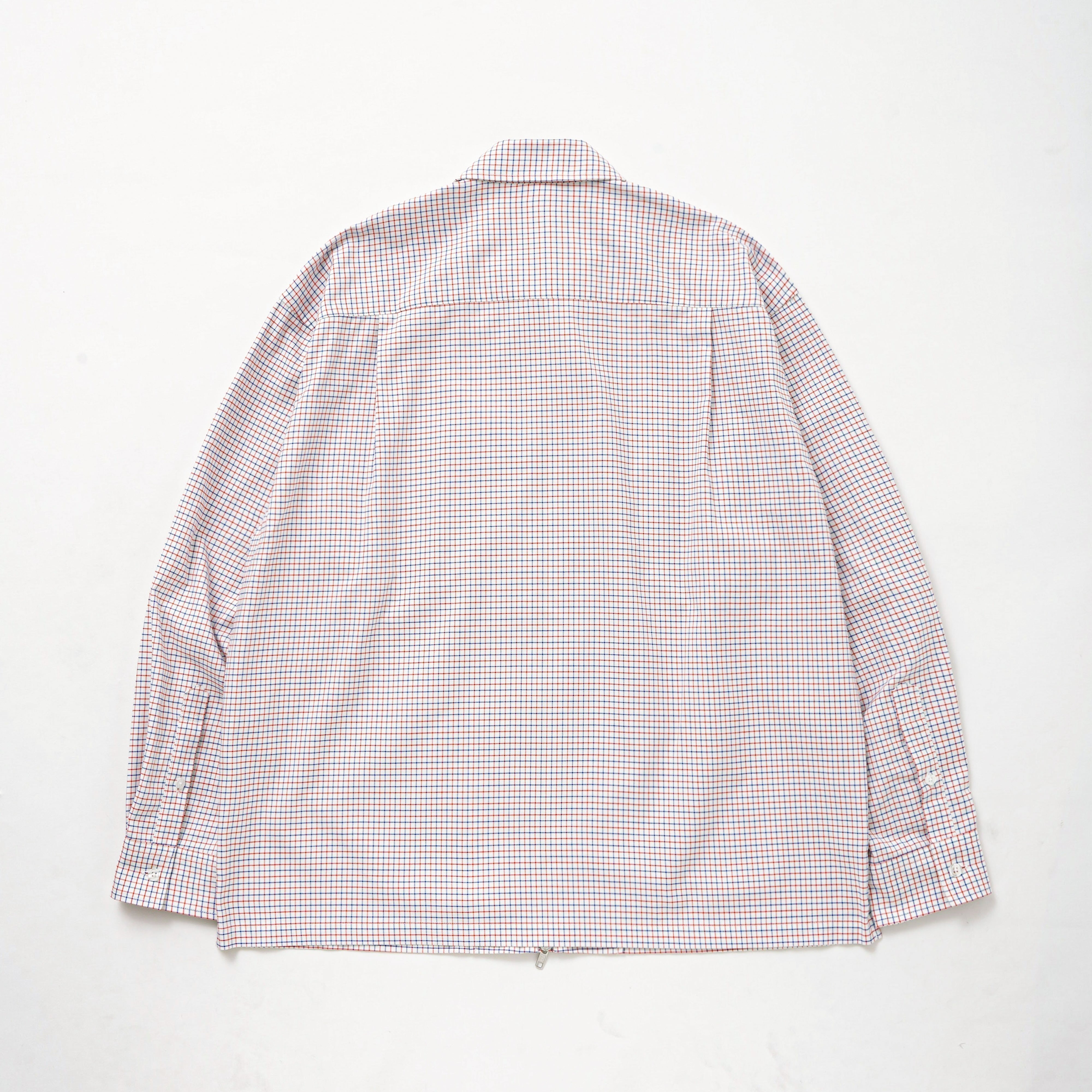 Zip up shirt（RED CHECK） | TTTMSW