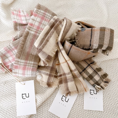 愛犬が飛んでも跳ねても 「整う犬用マフラー」　(3color)