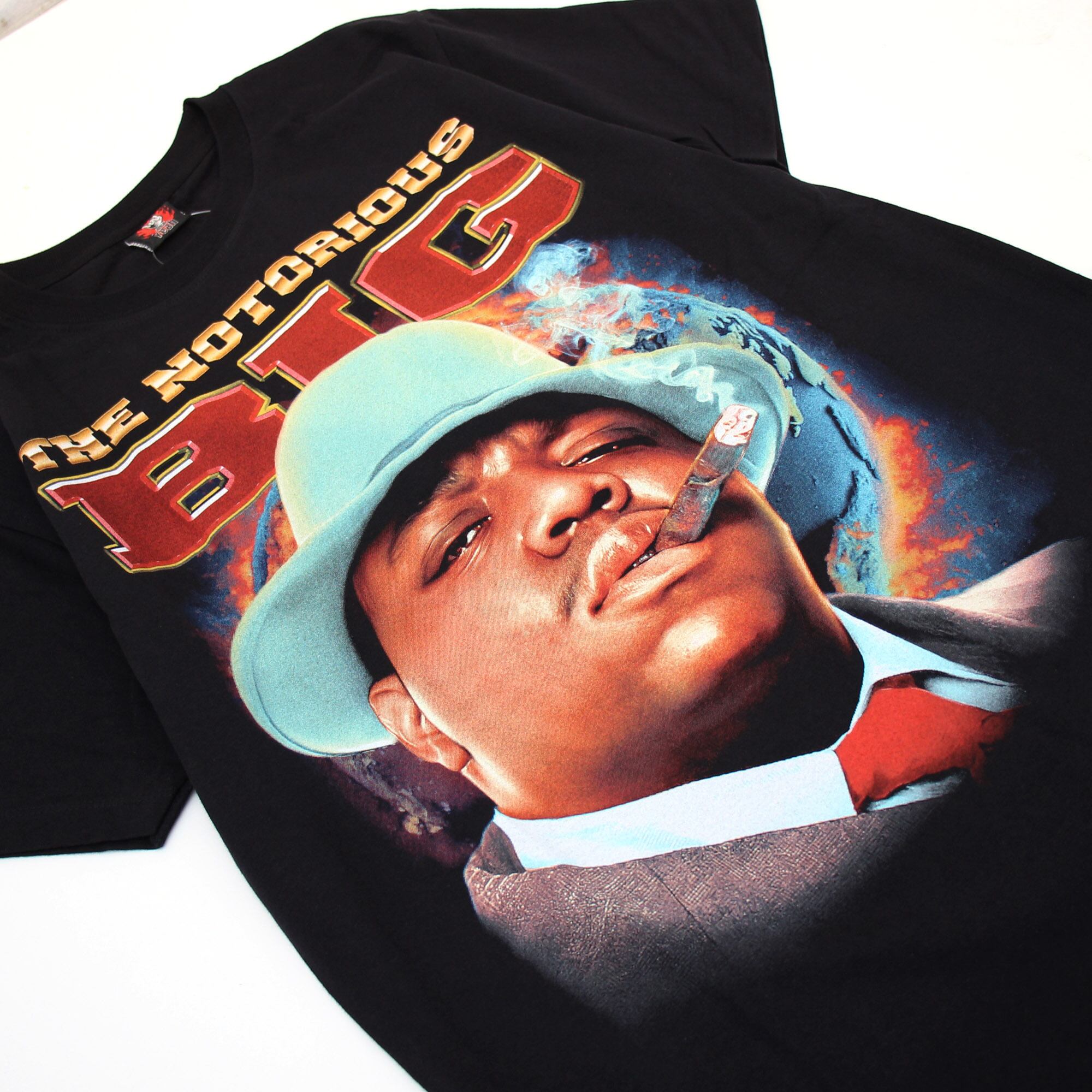 新品】 RAP TEE ラップ Tシャツ ビギー BIGGIE BLACK | 【VINTAGE