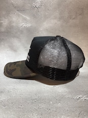 AVIREX / アヴィレックス NUMBERING MESH CAP メッシュキャップ ブラック×カモ ビックサイズ