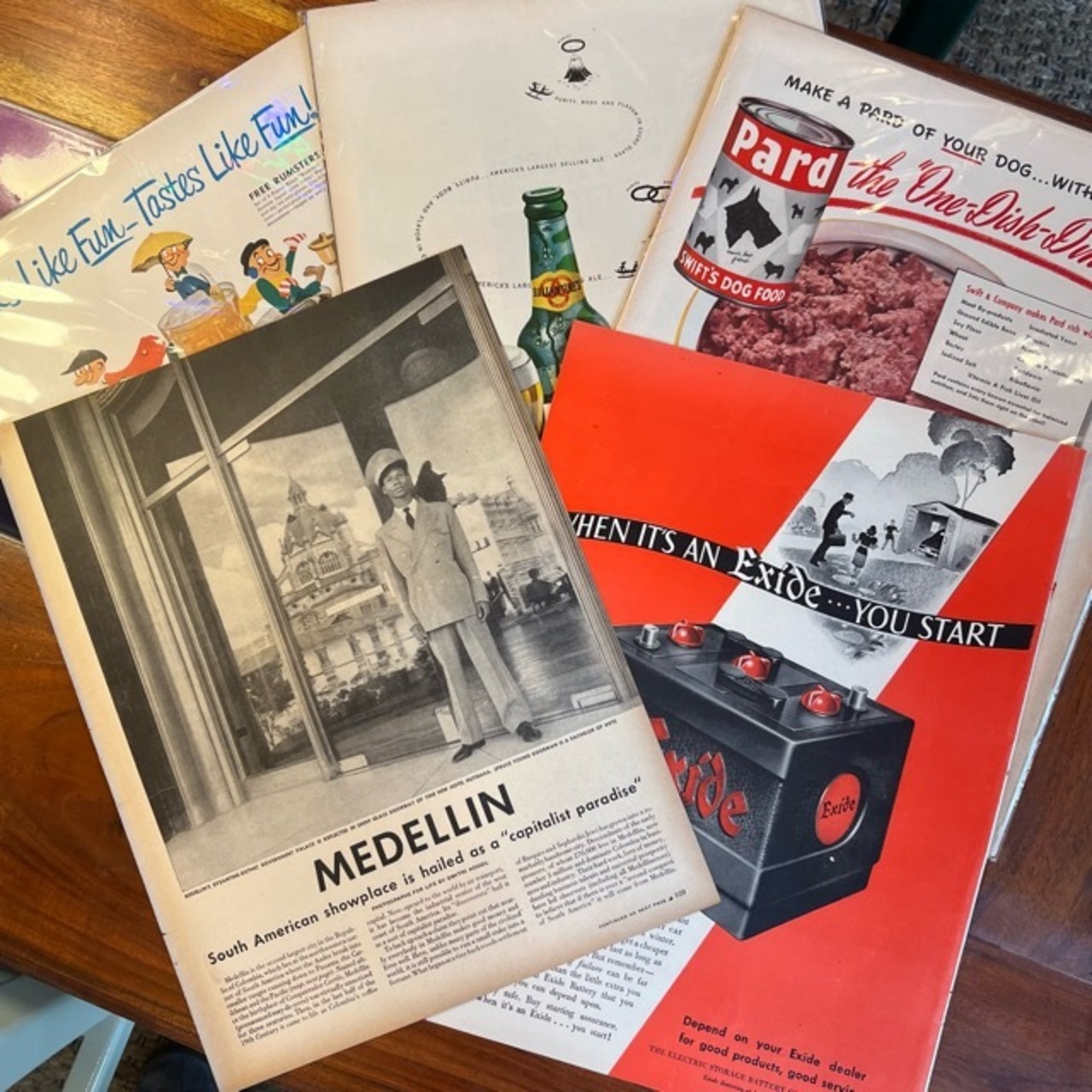 Vintage Life Magazine　Deadstock　20pages　10sheets　ヴィンテージライフマガジン　デットストック　10ページ分　1930　1940　1950　ランダム