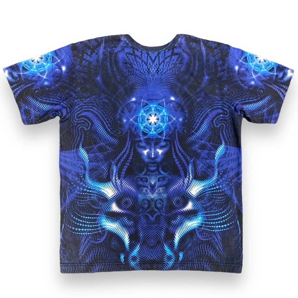 SPACE TRIBE トップス ブルー系 Mサイズ vintage SPACE TRIBE tee | faithtokyo