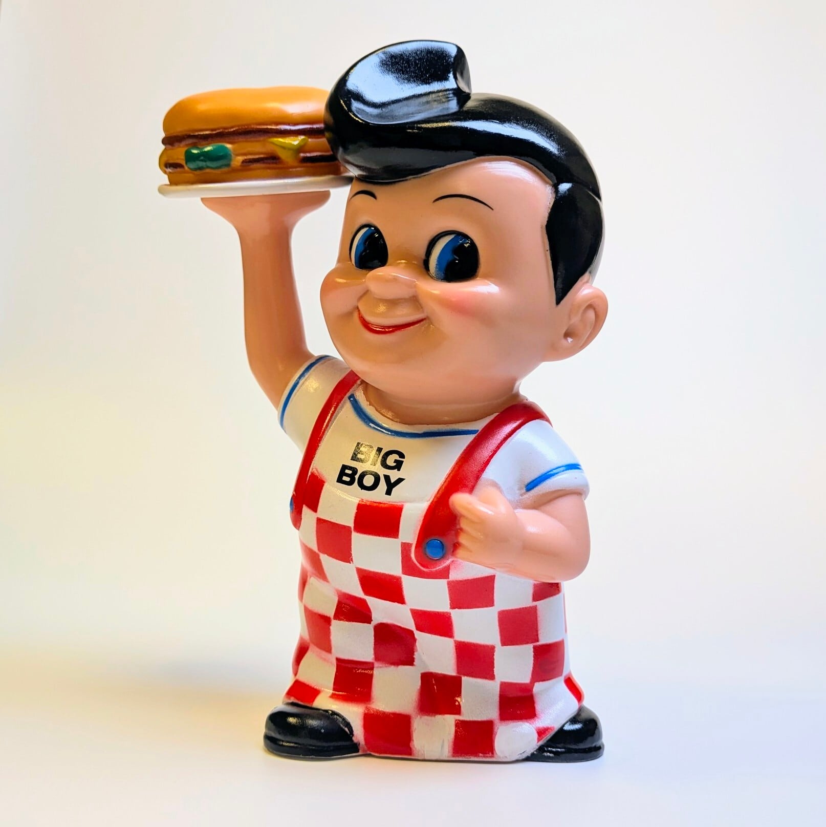 【 BIGBOY ( ビッグボーイ / ハンバーガー) 】 ボビーくん / ソフビバンク 〚アメリカン雑貨 アメトイ〛