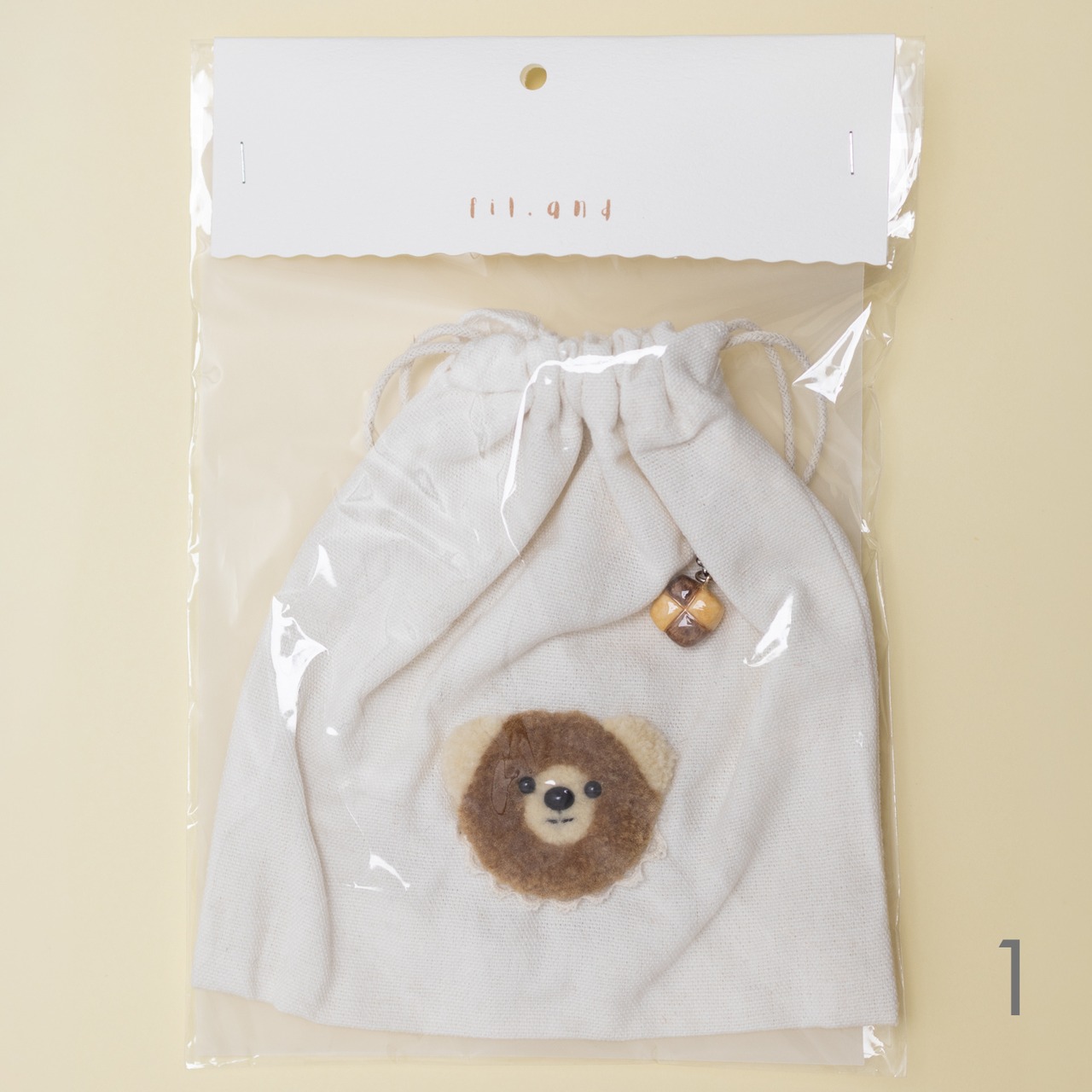 < fil.and > くまさん巾着