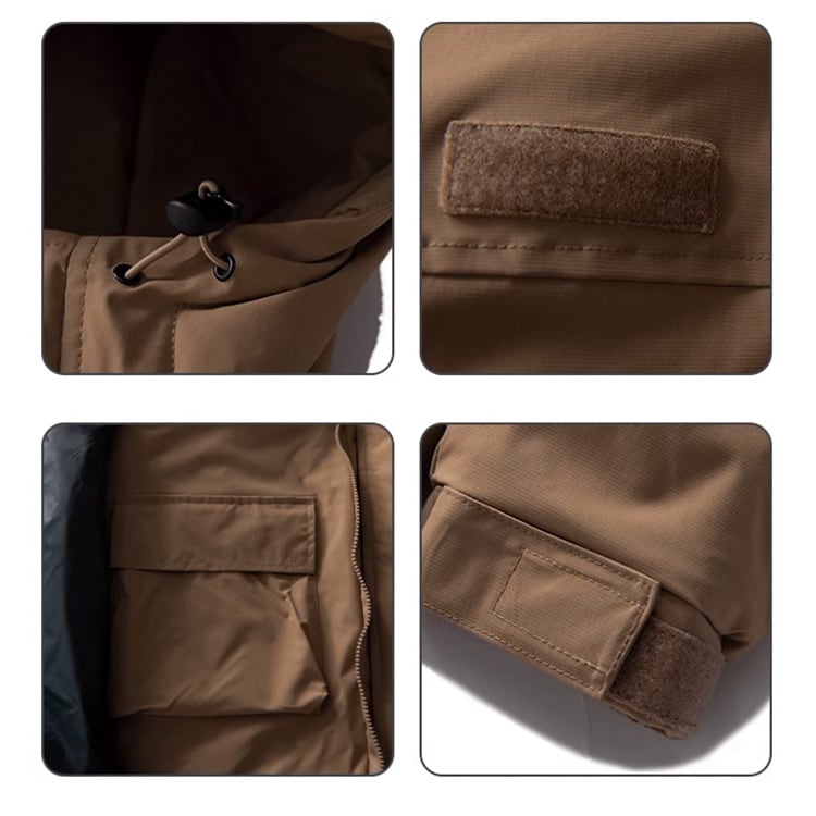 ★AMERICAN RETRO OUTDOOR COTTON COAT　　　A0875