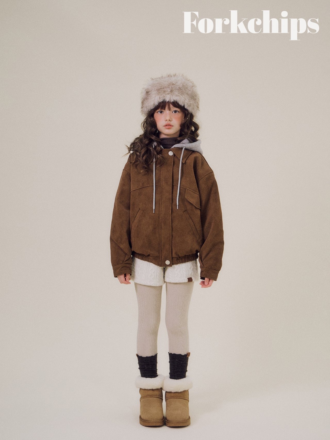FORK CHIPS［取寄］grenzy hood mustan jacket 26winter