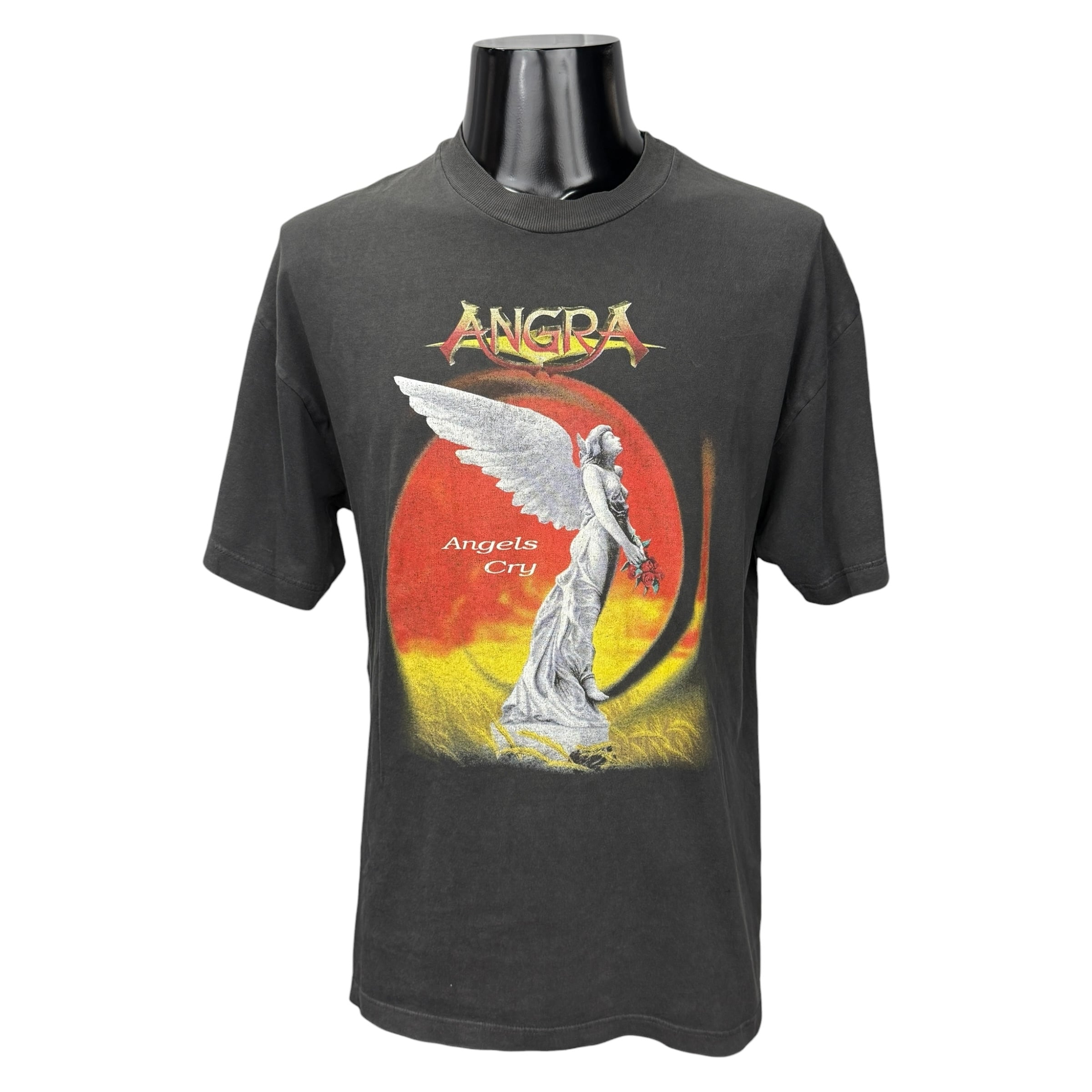 【ANGRA Angels Cry】【未使用】90s Tシャツ L ANGRA】アングラ 