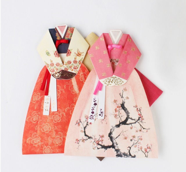 韓服チマチョゴリ⭐︎高級シルク ピンク＆イエロー 豪華刺繍