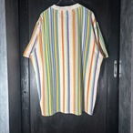 GUESS Multi Border T-shirt 　ゲス　ボーダーTシャツ　マルチカラー