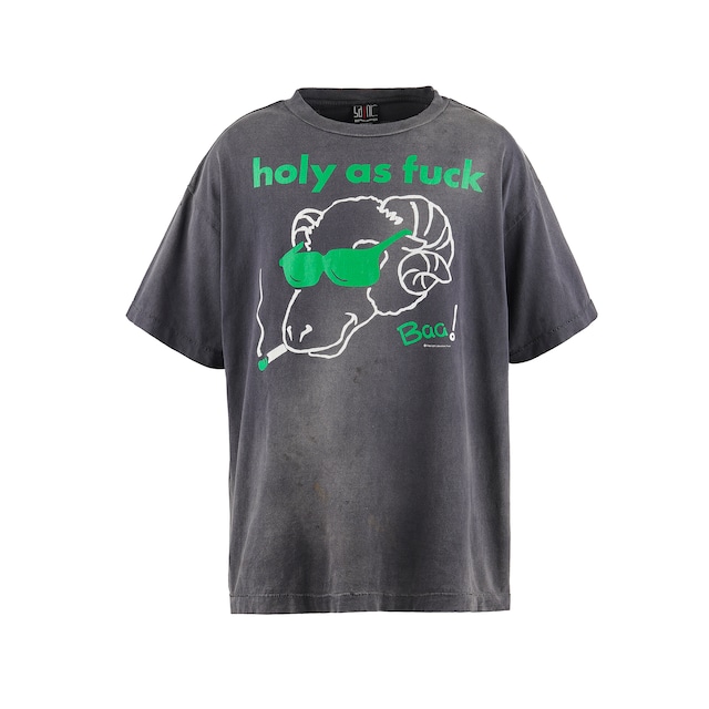 【SAINT MICHAEL】SM-YS8-0000-005/SS TEE/BAA/BLACK