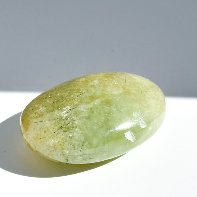 プレナイト パームストーン51◇ Prehnite ◇天然石・鉱物・パワーストーン