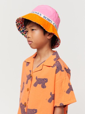 ［24SS］ bobochoses（ボボショセス)Confetti All Over revesible hat ハット　帽子