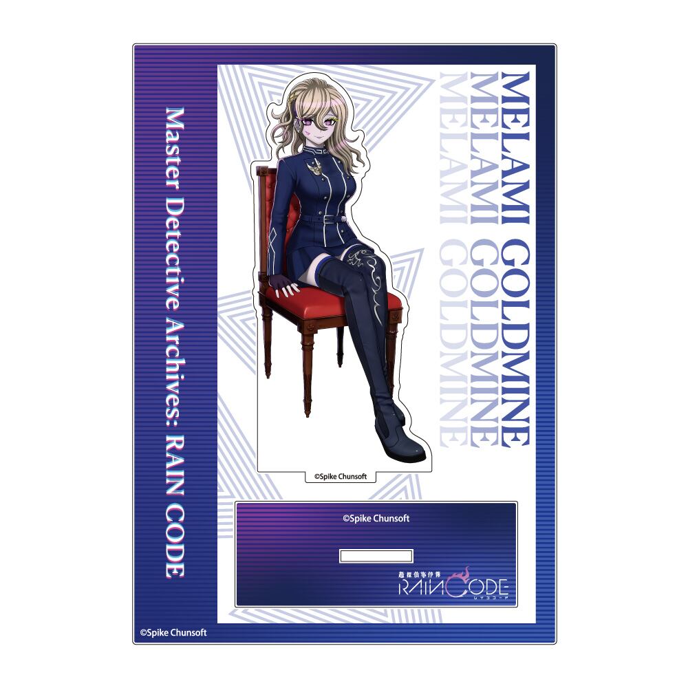 超探偵事件簿　レインコード　メラミ　ゴールドマイン　スクエア　缶バッジ　41点 超探偵事件簿 レインコード_きゃらまーち スクエアカンバッジ 05