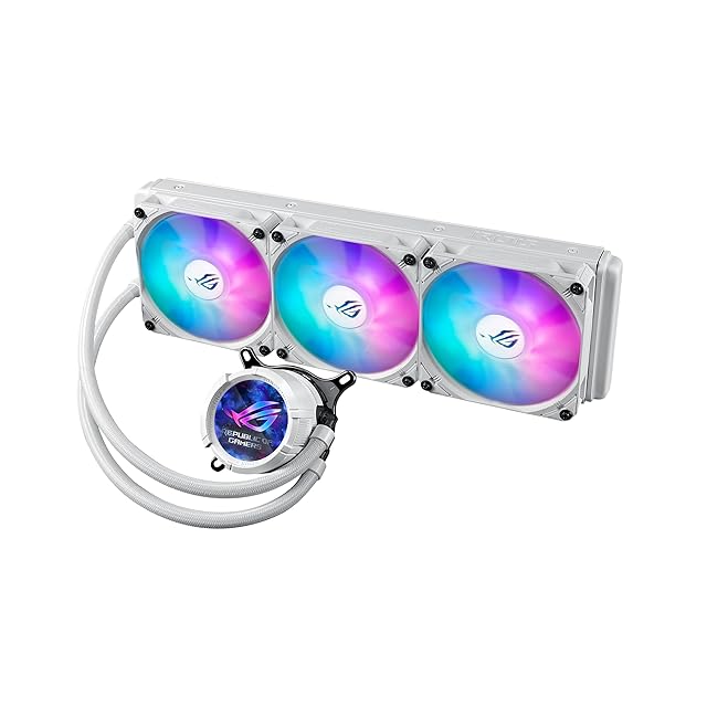 Sudokoo ENERGLO-240ホワイト 液体冷却器：データ表示＆PWMポンプ搭載