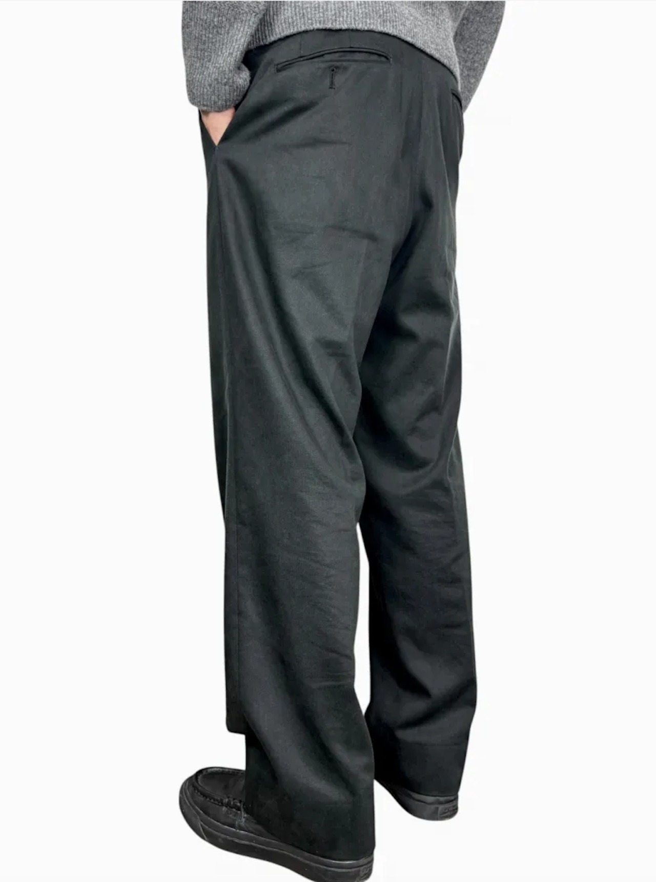 【YOKE】1Pleated Wide Tapered Trousers