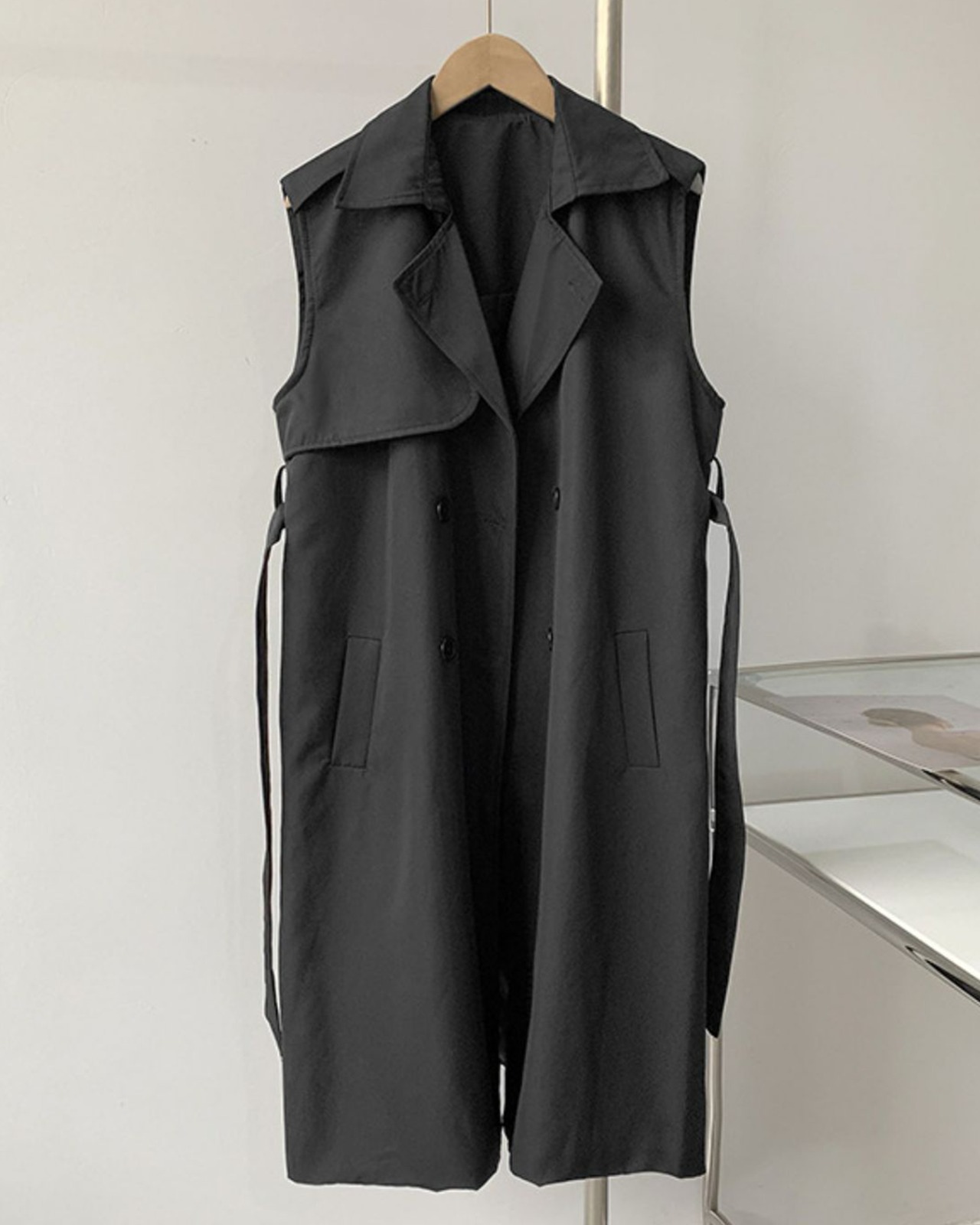 ウエストベルトロングジレコート 3color A0634 - 11