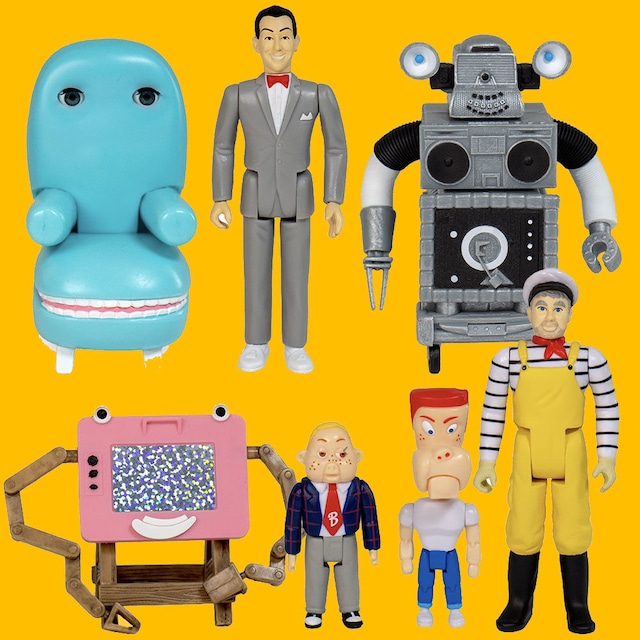 Pee-wee's Playhouse 3 3/4-Inch ReAction Figures