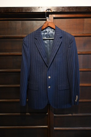 polo ralph lauren made in italy pinstripe wool blezer jacket 0441