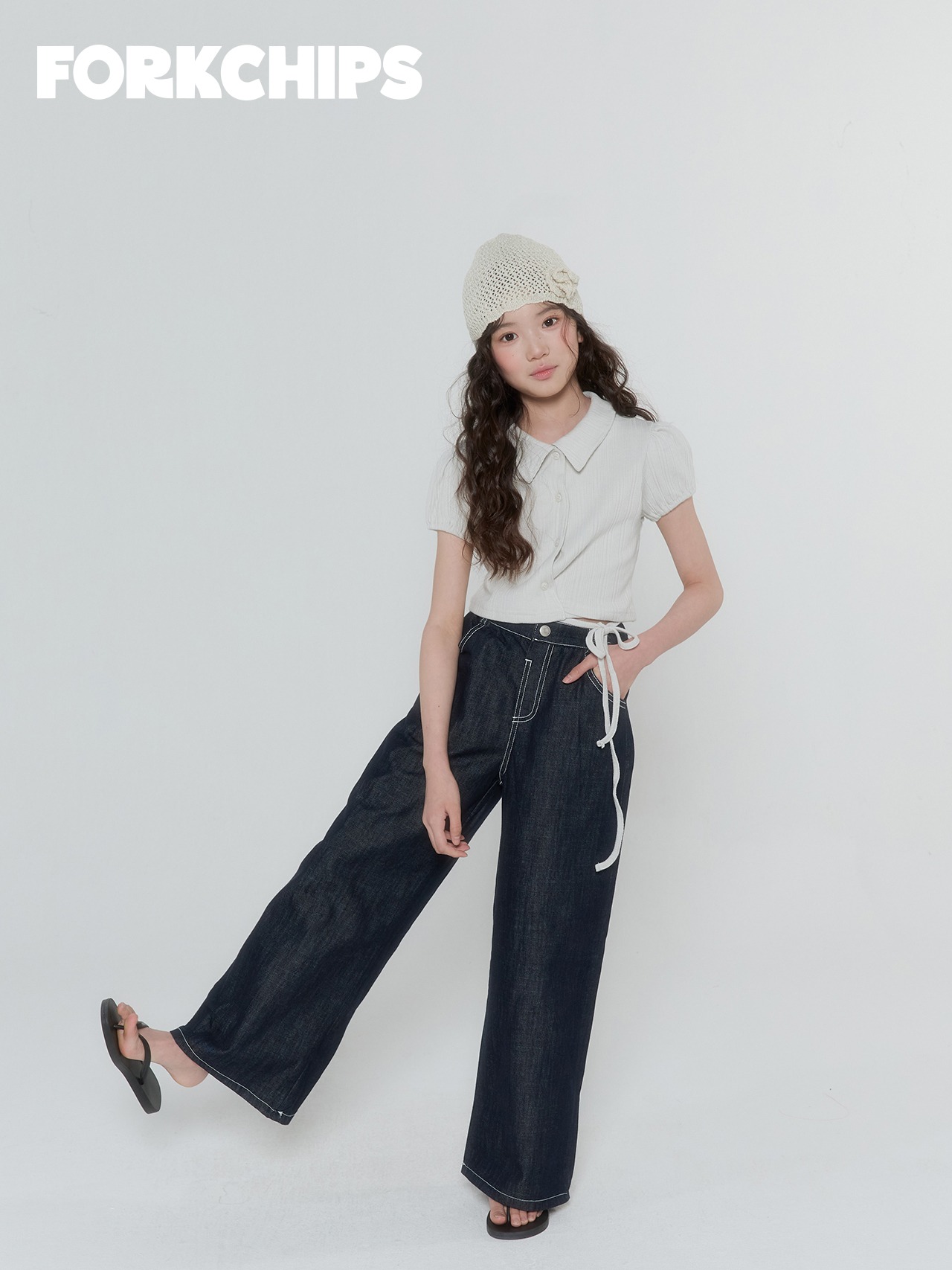 [FORKCHIPS] Unit Non-faded Pants / [포크칩스] 유닛논페이드팬츠